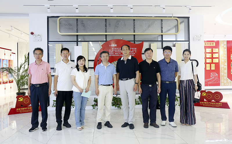 九三学社辽宁省委调研组到永利3044noc参观调研