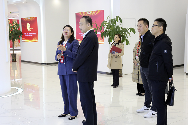 市经信局赴永利3044noc开展大调研活动