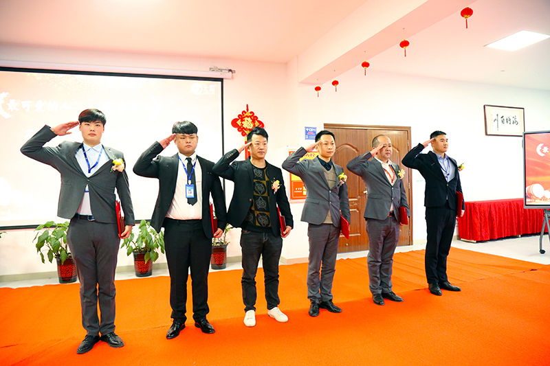 永利3044noc风采 致敬奋战在公司各岗位的退转军人